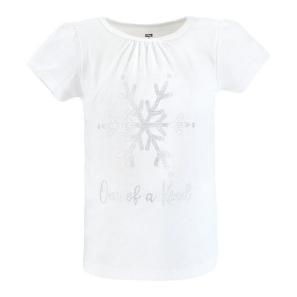 Hudson Baby Infant and Toddler Girl Short Sleeve T-Shirts