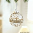 thumbnail image 5 of Aurorax Christmas Ball Ornaments 3 Inches,White Christmas Ball Decorations,Hanging Glitter Clear Home Decor for Indoor Xmas Tree Party, 5 of 7