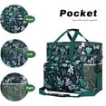 thumbnail image 5 of Soft Cooler Bag 60 Can Collapsible Insulated Sided Cooler Large Leakproof Camping Cooler Picnic Waterproof Beach Cooler Meal Prep Bag Portable Travel Cooler for Shopping,Kayaking,Road Trips,Car, 5 of 6