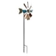 thumbnail image 4 of Escultura de viento de metal, molino de viento decorativo con estaca de metal para jardín, césped retro, 4 of 9