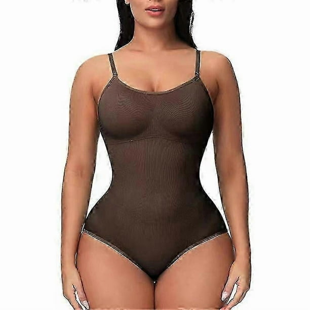 Bodysuit Shapewear Seamless One-piece Body Shaper Belly Hip Shapewear Underwear-2025