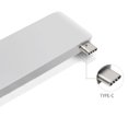 thumbnail image 3 of EeaseCA Type-C USB 3.0 5 in 1 Combo Hub Adapter Charging Data Sync Reader for (Silver), 3 of 6