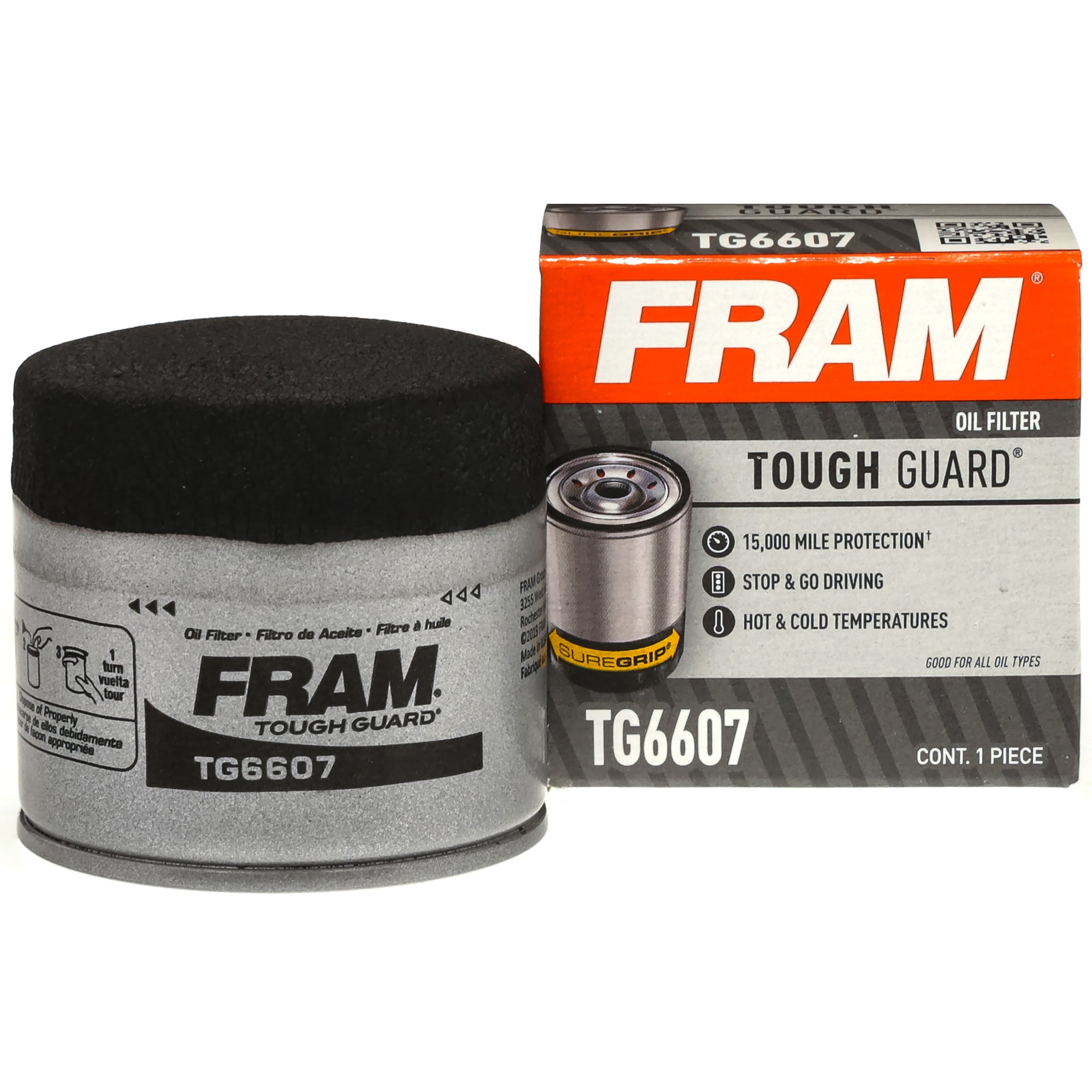 FRAM Tough Guard Oil Filter, TG6607 Fits select: 2006-2023 NISSAN