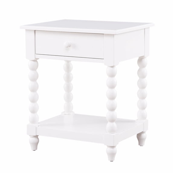 Comfort Pointe Averly White End Table