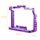 thumbnail image 4 of Jaula de cámara Andoer Jaula para cámara Jaula de video de aleación de aluminio con soportes dobles para zapata fría Numerosos reemplazos de roscas de 1/4 de pulgada para Sony A7IV/ A7III/ A7II/ A7R I, 4 of 7