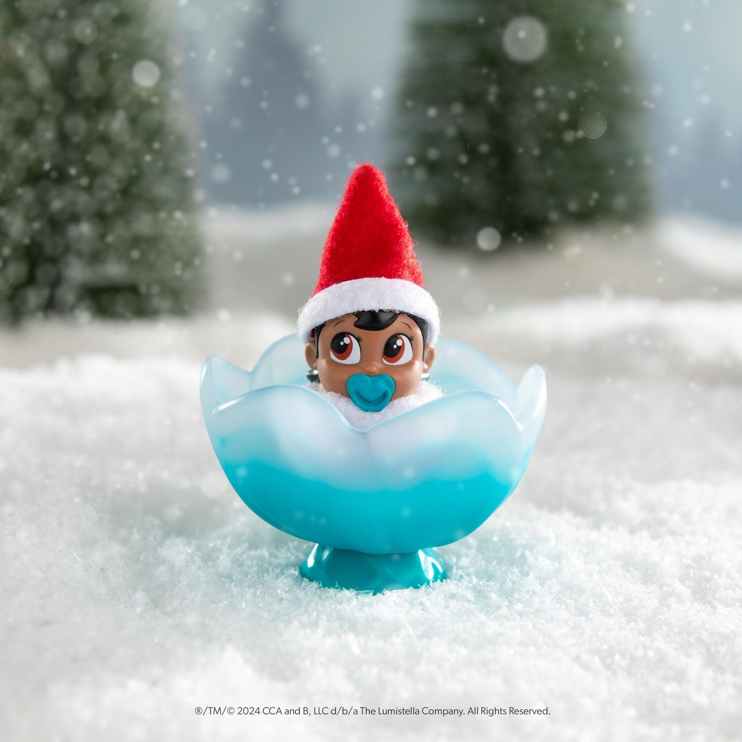 Elf on the Shelf – Frost PipsMC Mini Blooms - Fille aux yeux marrons