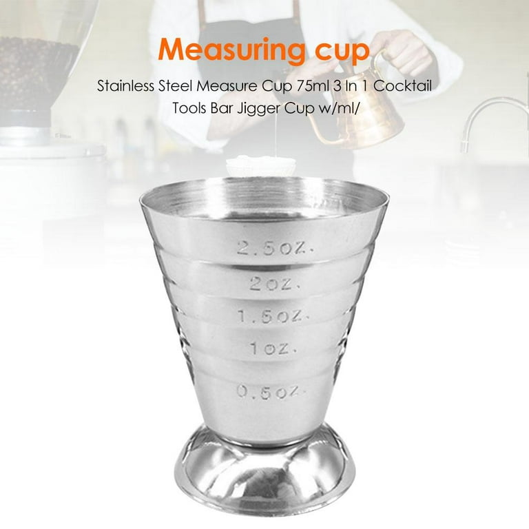Measuring Cup Tools, Bar Measure Jigger With Handle For Bar Tools