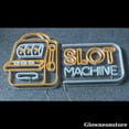 thumbnail image 3 of Glowneon Slot Machine Neon Sign, Game Machine Led Sign, Game Room Decor, Arcade Game Room Decor, 3 of 4
