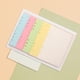 thumbnail image 5 of 100 hojas de papel rayado A5 de repuesto, 5 colores, 6 perforaciones, hojas sueltas para cuadernos rellenables, insertos para diarios y agendas, 5 of 7