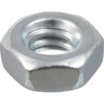0.25 in.-20 Zinc Coarse Thread Hex Nuts - 100 Count