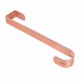 thumbnail image 4 of 15" Wreath Hanger Over Door Metal Hook Clothes Hanger For Door Decoration Copper, 4 of 6