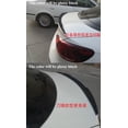 thumbnail image 5 of Glossy Black PU Car Rear Roof Lip Spoiler Tail Wing Cover Trim Sticker 115CM USA, 5 of 5