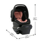 Evenflo Revolve180 LiteMax NXT Rotating Infant Car Seat