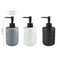 thumbnail image 6 of Riguas Travel Bottle High Capacity Good Sealing Reusable Portable Ceramic Shampoo Lotion Pump Bottle for Home, 6 of 8