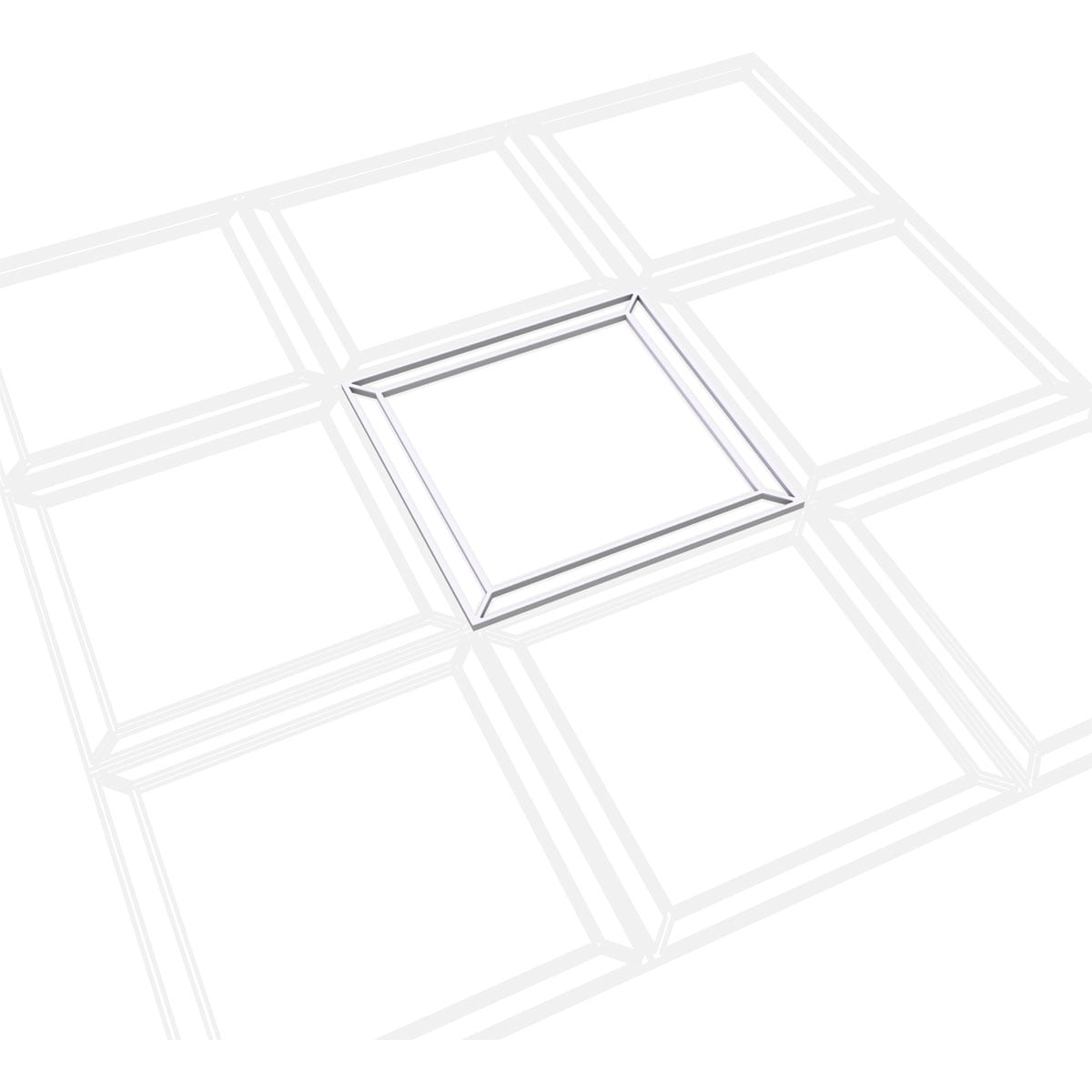 Medium Fairplay Decorative Fretwork Wall Panels in Architectural Grade PVC