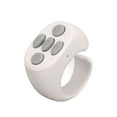 thumbnail image 1 of Smart Ring Controller, Practical  5.3 High Sensitivity Remote Control Page Turner  For Electronic Book For Tik Tok White, 1 of 8