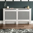 thumbnail image 2 of LUVODI 59.8x7.4x36.29inch Vertical Radiator Cover Grill Shelf Cabinet MDF Wood Modern Traditional Furniture, 2 of 8