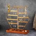 thumbnail image 3 of Jewelry Display Stand Ear Studs Earing Holder with Jewelry Tray Base Yinane Soporte para pendientes, 3 of 7