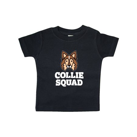 

Inktastic Dog Collie Squad Gift Baby Boy or Baby Girl T-Shirt