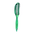 thumbnail image 3 of Greensen Detangling Hairbrush, High Temperature Resistant Nylon ABS Electroplating Ribs Comb ComfortableHold Smooth Comb Teeth For Men For Thin Hair For Girl, 3 of 8