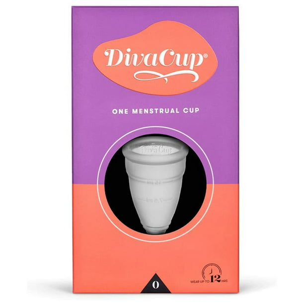 DivaCup - BPA-Free Reusable Menstrual Cup - Leak-Free Feminine Hygiene - Tampon and Pad Alternative - Up To 12 Hours Of Protection Model 0 - Walmart.com
