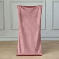 thumbnail image 4 of BalsaCircle Dusty Rose Soft Velvet Chiavari Dining Chair Back Slipcover Wedding Party Events Home Decorations Supplies, 4 of 8