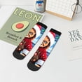 thumbnail image 6 of Lsque Chucky Printed Crew Socks, Moisture-Wicking Socks, Athletic Socks for Men Breathable Cushion Socks Casual Sport Socks for Running Traveling, 6 of 6