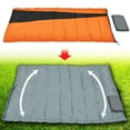 thumbnail image 3 of Sunrise Lightweight Sleeping Bag Backpacking Sleeping Bag for Indoor/Outdoor use, with Pillow, 3 of 11
