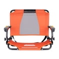 thumbnail image 4 of GCI Outdoor Stadium Rock-Cliner Orange Rocking Stadium Seat for Bleachers with Back Support And Armrests, 4 of 14