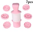 thumbnail image 1 of Bangcool 7PCS Moon Cake Mold Set Creative DIY Hand Pressure Cake Mold Baking Mold, 1 of 10
