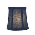 thumbnail image 5 of Aspen Creative 30361-9 Small Bell Shape Chandelier Clip-On Lamp Shade Set (9 Pack), Transitional Design in Washing Blue, 5" bottom width (4" x 5" x 5"), 5 of 7