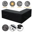thumbnail image 1 of Outdoor Waterproof Rattan Corner Furniture Cover Garden Patio Sofa Protective, 1 of 8