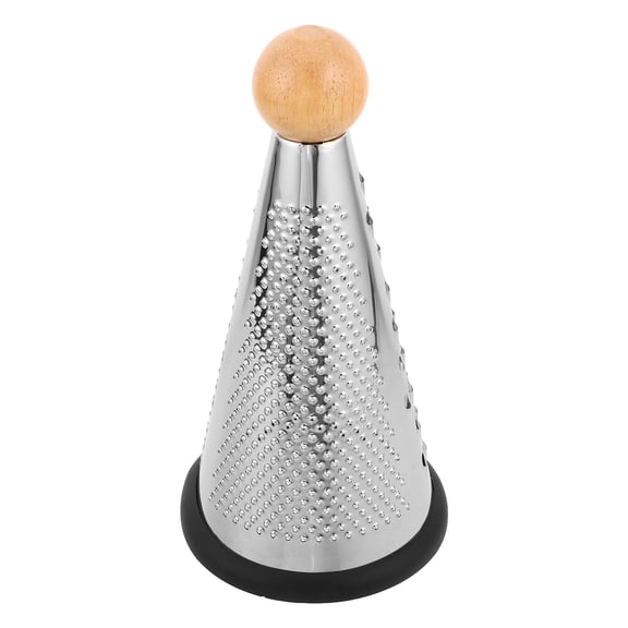 DEEPCRAFF Stainless Steel Cone Grater with Ergonomic Handle for Cheese, , Chocolate, Vegetables and More
