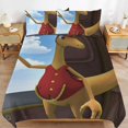 thumbnail image 1 of Dinosaur Train Comfort Fit Clean Finish Durable Fabric Easy Zip Access Duvet Cover Sets Daily Life, 1 of 5