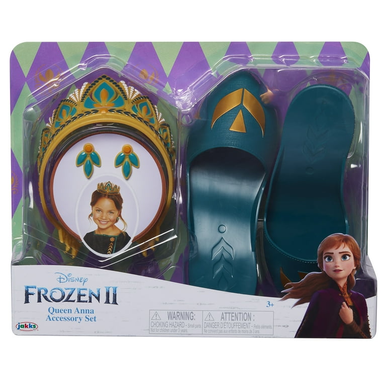 Disney Frozen 2 Queen Anna Accessory Set, Includes Shoes, Tiara