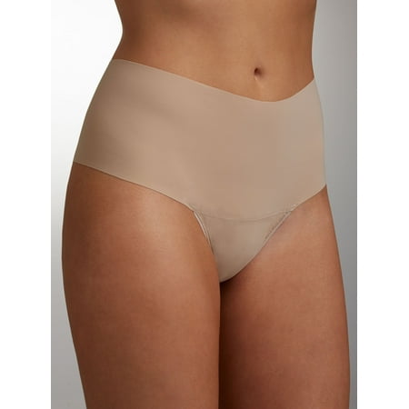 Hanky Panky Bare Godiva Hi-Rise Thong, Taupe, Small