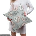 thumbnail image 5 of Ambesonne Nature Fabric by the Yard Upholstery, Colorful Flowers Pattern, 3 Yards, Pale Taupe Pale Pink, 5 of 5