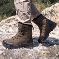 thumbnail image 6 of Ecetana Men's Snow Boots Faux Fur Warm Snow Boots Lightweight Anti-slip Waterproof Winter Boots, 6 of 6