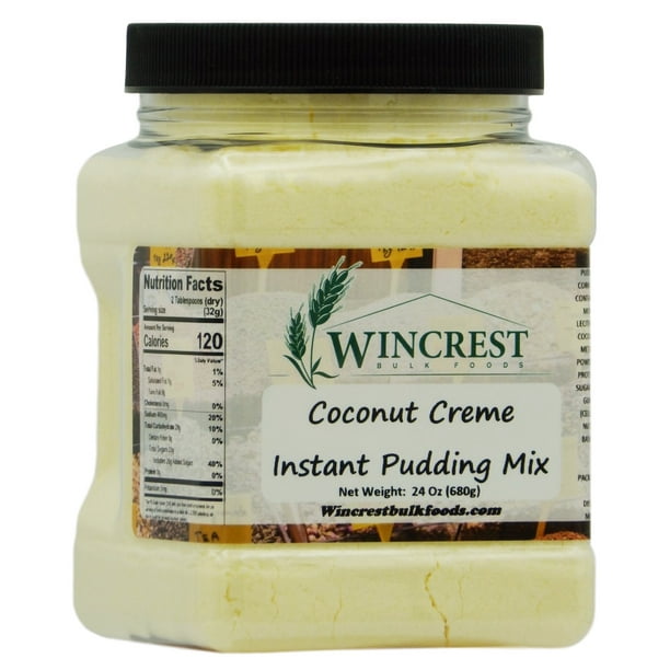 WinCrest Coconut Creme Pudding 1.5 Lb Tub