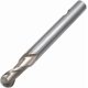 thumbnail image 2 of Wokesi 10mm Radius×20mm Shank×150mm OAL,2 Flutes,High Speed Steel Ball Nose End Mill CNC Router Adapter Bits Milling Tools (Radius 10mm), 2 of 2