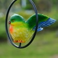 thumbnail image 4 of Pájaro Colgante de Jardín Taburete de Valla Y Valla para Balcones, Terrazas, , Paredes, Arbustos Y Decoración Pájaro en el anillo n.  degree 6, 4 of 8
