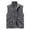 Grey, variant on Casual Vest Man Loose Outdoor Zipper Pocket Jacket Winter Vest Large Size Sports Plus Velvet
