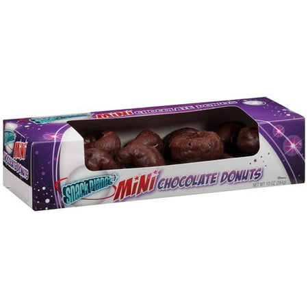 Snack Planet Chocolate Mini Donuts, 10 oz