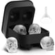 thumbnail image 1 of UBIUO 3D Skull Ice Mold Tray, Ice Molds Silicone Skull Ice Cube Molds with Funnel, Funny Ice Skull for Cocktail, Whiskey, Bourbon, Chilled Drinks Blac, 1 of 4