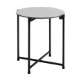 thumbnail image 2 of Alburgh Table Basse Extérieure Noire Tout Temps Hauteur 18 Pouces, 2 of 7