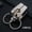 SKU01160-白镍, variant on New stainless steel card sweatpants keychain men's hanging buckle car keychain waist hanging sweatpants buckle,SKU01160-K金