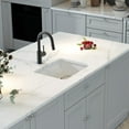 thumbnail image 3 of Kibi Cubic 18? Undermounted Kitchen Fireclay Sink, 3 of 3