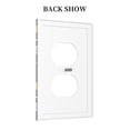 thumbnail image 2 of Disketp Space Sleeping Panda Decorative Light Switch or Outlet Wall Plate with Safety Cover-Style S, 2 of 6