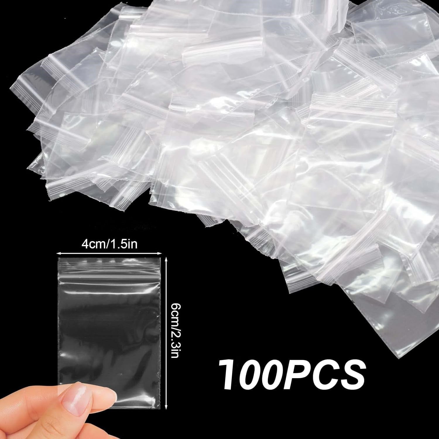 Jinyonbag Tiny Ziplock Bags For Jewelry Ziploc Bags JINYONBAG Mini