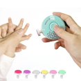 thumbnail image 3 of Recortador eléctrico para el cuidado de las uñas del bebé Cortador de pedicura de uñas para niños Tijeras pulidoras para bebés 6 piezas Cabezal de molienda para recién nacido - Verde Kuyhfg Sin marca, 3 of 4